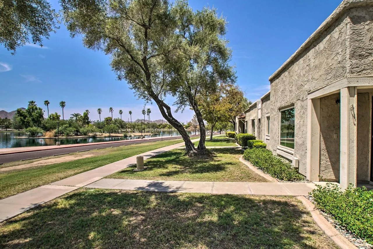 Sunny Scottsdale Townhome - Walk To Trolley And Lake 0*,